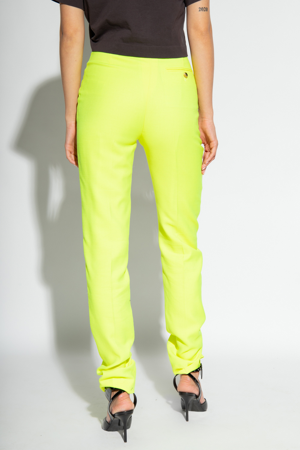 Neon best sale yellow pants